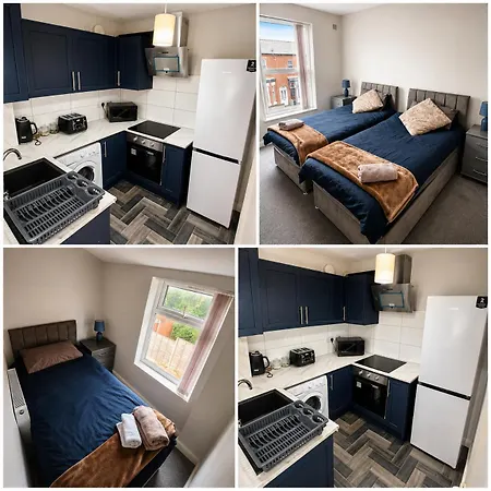 Сasa de vacaciones 4 Bedroom House In Gorton, - Wifi - Free Parking *