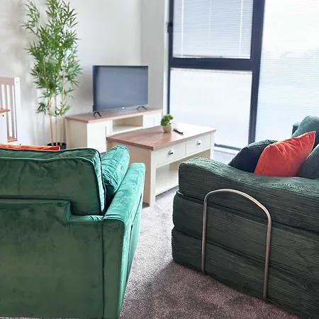 Apartamento Stylish 2-bedroom In Salford Mánchester