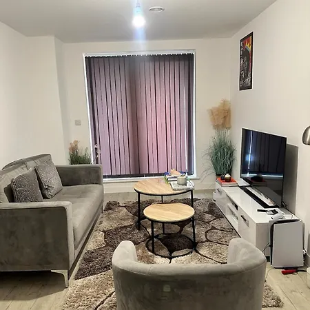 Vibrant Flat In Salford Quays Near Old Trafford Apartamento *