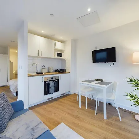 Apartamento Perfect For Working Away W Super Fast Wi-fi Mánchester