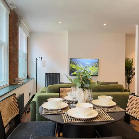 Apartment Modern 1br - Exposed Brick - Gym - Monthly Manchester