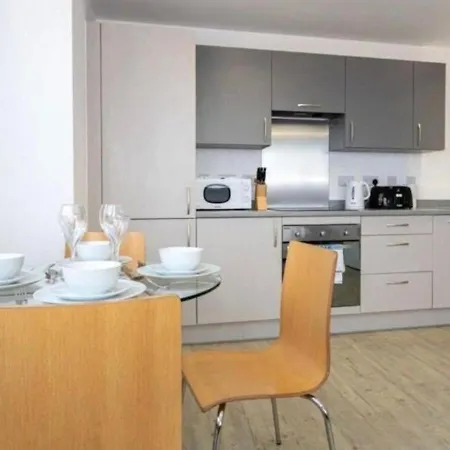 Apartamento Stylish 2br Salford Quays & Mediacity Mánchester