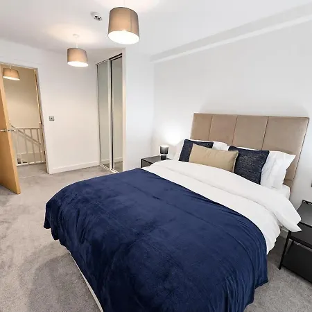 Apartamento 2br Salford Haven With Balcony In Greater