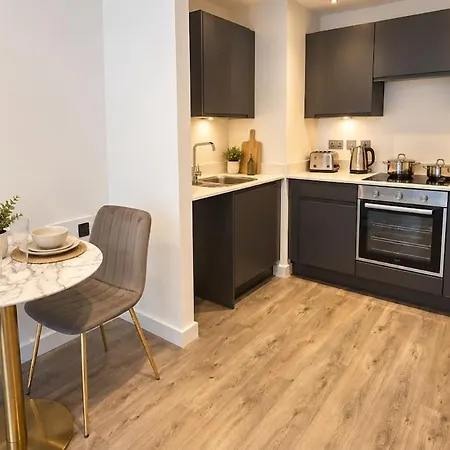 Apartamento Luxury 1bd Flat, Gym, Old Trafford, Free Parking Mánchester