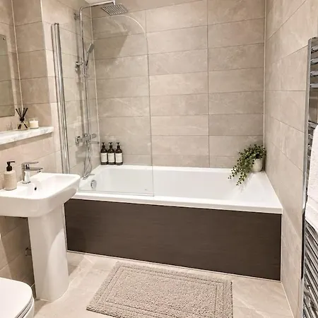 Luxury 1bd Flat, Gym, Old Trafford, Free Parking Apartamento *