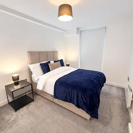 Apartamento 2br Salford Haven With Balcony In Greater Mánchester
