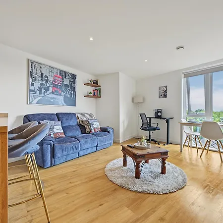 Apartamento Centre 2br • Workspace • Gym • Parking Spot Mánchester