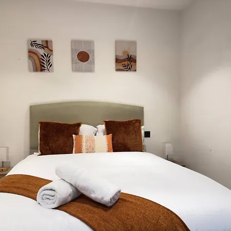 Apartment Chic Exposed-brick 1br - Centre - Gym Manchester