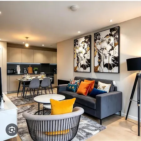 Dap1 Stylish 2 Bed Luxury Deansgate 2 Baths Parking Apartamento Mánchester