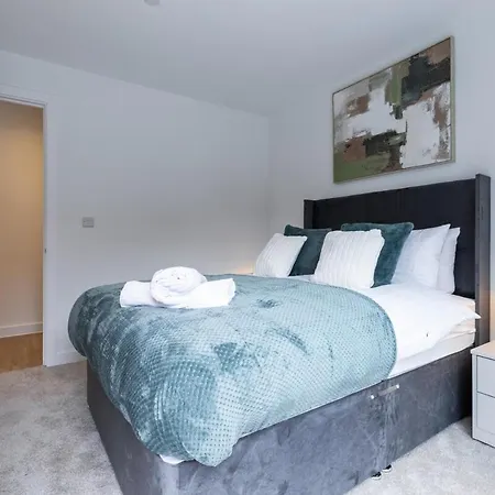 Modern 3br Retreat In Manchester, Sleeps 6 Apartamento Mánchester