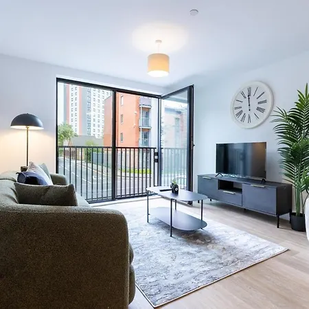 Stylish 3br Near Old Trafford Mánchester