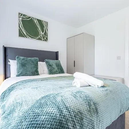 Apartamento Modern 3br - Old Trafford & Centre Mánchester
