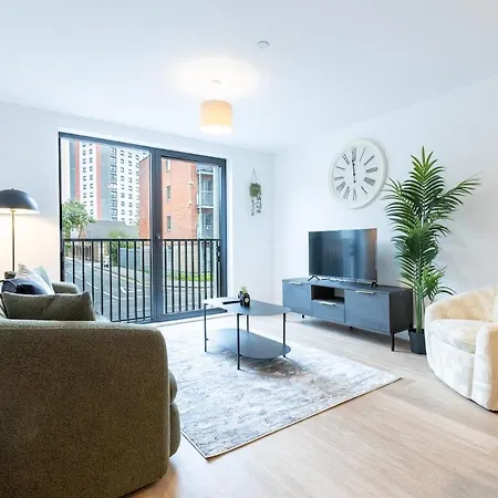 Apartamento Stylish 3br Near Old Trafford Mánchester