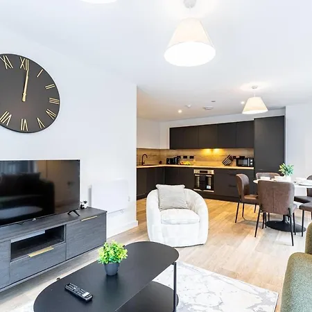Modern 3br Retreat In Manchester, Sleeps 6 Apartamento *