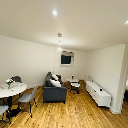 Water Front Manchester, Luxury 2br Ensuite Gym &cinema Apartamento Mánchester