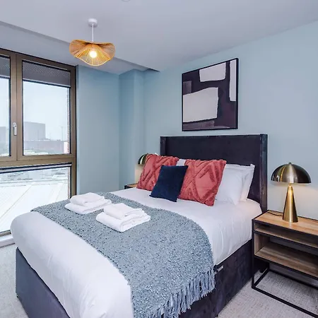 Stylish 2br In - Free Parking * Mánchester