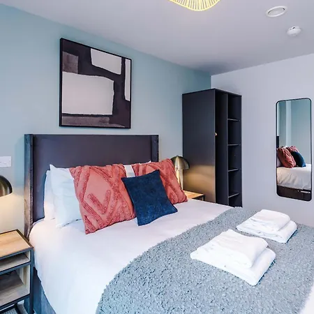 Stylish 2br In - Free Parking * Mánchester