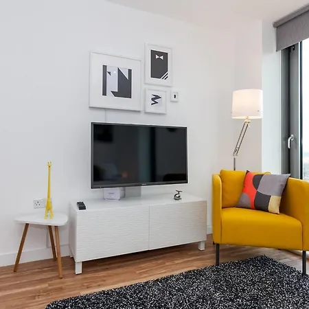 Stunning Studio In Salford Quays Apartmán