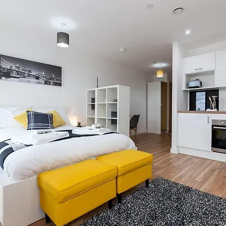 Apartmán Stunning Studio In Salford Quays