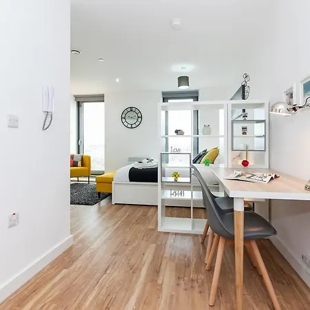 Apartmán Stunning Studio In Salford Quays Manchester