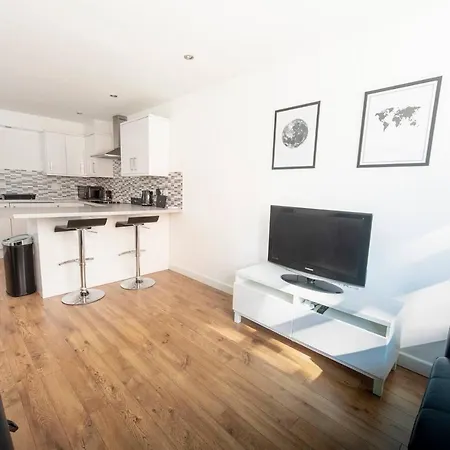 Modern 1 Bd Flat Near Deansgate, Castlefield Manchester