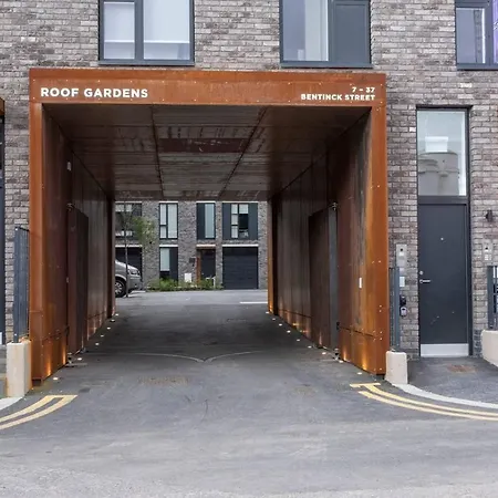 Modern 1bd Flat W/ Roof Top Access In Castlefield *