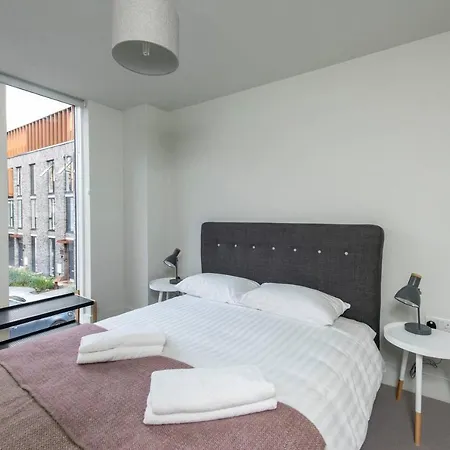 דירה Modern 1bd Flat W/ Roof Top Access In Castlefield *
