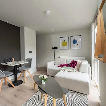Modern 1bd Flat W/ Roof Top Access In Castlefield מנצ'סטר