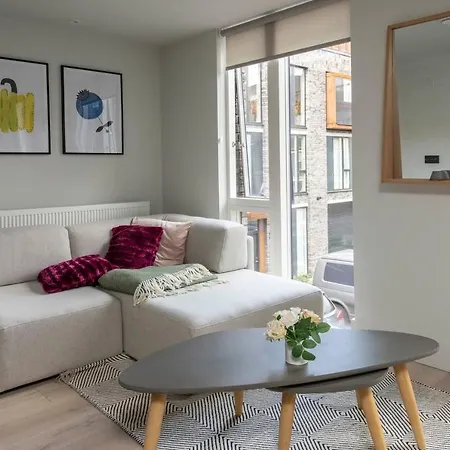 Modern 1bd Flat W/ Roof Top Access In Castlefield Apartmán