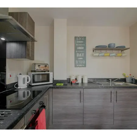 Marvellous, Elegant Apt For 5 Near Salford Quays Lägenhet *