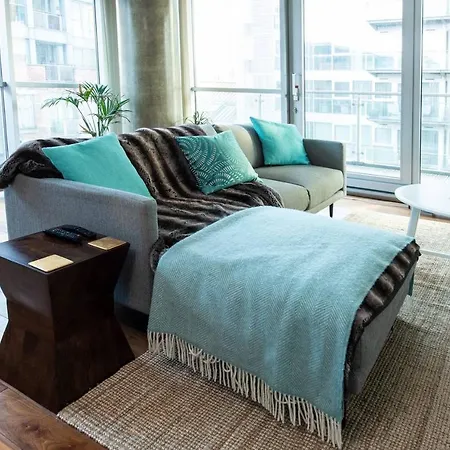 5★ Premium 2bd Luxury City Centre Apt ++ Parking ! Apartmán Manchester