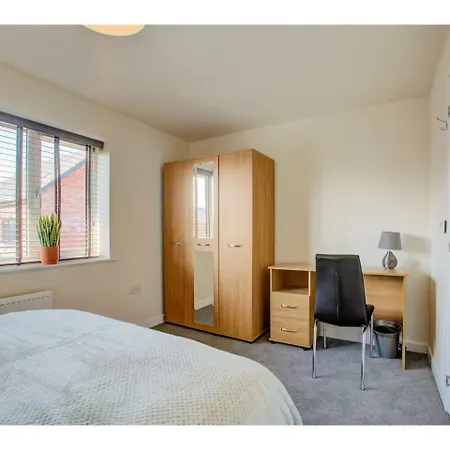 아파트 Newly Built, Splendid House For 5 In Manchester! 맨체스터