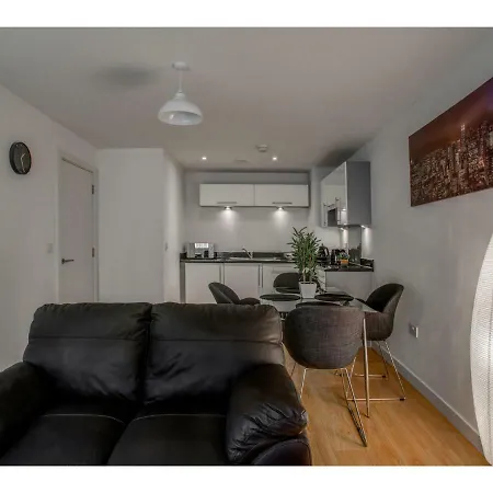 Lovely And Comfy Flat In Quays Mediacityuk Apartmán Manchester