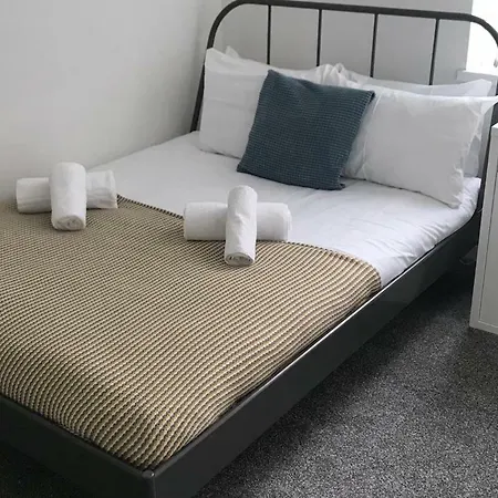 Modern Manchester/salford Pad Sleeps 6- Free Parking Apartmán Manchester