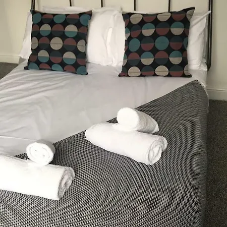 Modern Manchester/salford Pad Sleeps 6- Free Parking Apartmán *