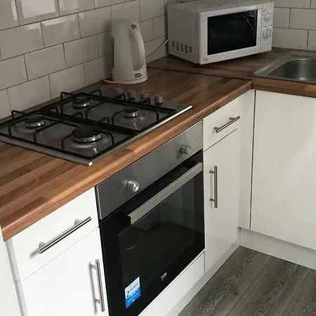 Modern Manchester/salford Pad Sleeps 6- Free Parking Apartmán *