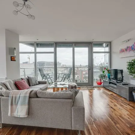 Stunning Modern 1br Apt W/ Balcony, Central Manc Διαμέρισμα Μάντσεστερ