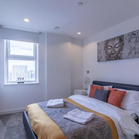 דירה Prime Salfordquays/mediacityuk Location W/ Balcony מנצ'סטר