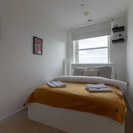 דירה Prime Salfordquays/mediacityuk Location W/ Balcony מנצ'סטר