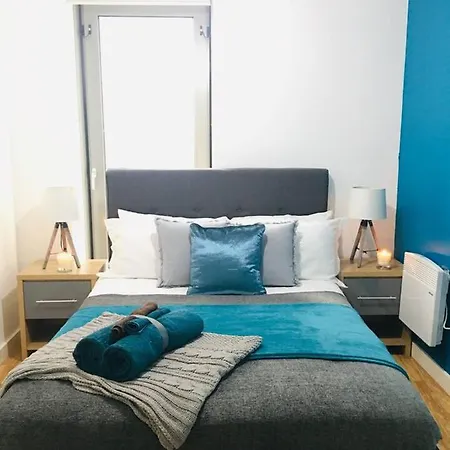 Апартаменты The Media City Vista- Apt, Great Views Манчестер