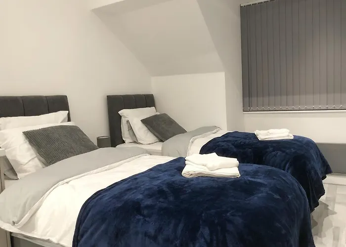 Apartamento 10min To - Free Parking - Private - Contractor Friendly Mánchester