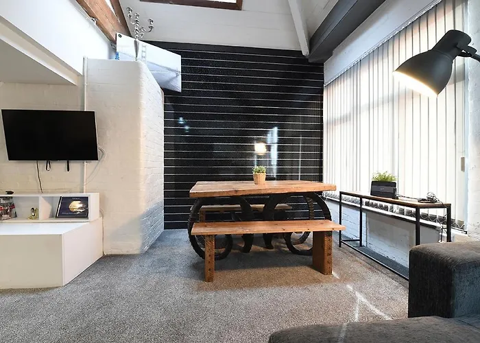 דירה Penthouse Warehouse Slps 18 מנצ'סטר