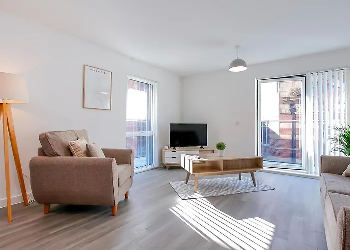 Apartmán Hilltop Serviced Apartments- Northern Quarter Manchester
