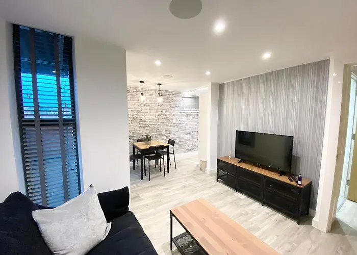 Apartamento Cosy Centre Location, Hydro Massage Showe Mánchester