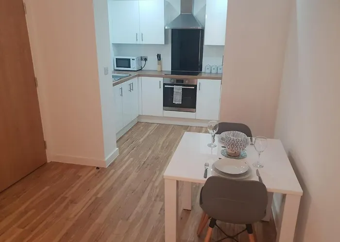 Apartmán 1 Bedroom Lovely In Salford Quays Free Street Parking Subject To Availability