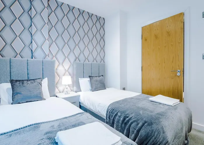 דירה The Popworks 2 Bedroom - Mcr Dens מנצ'סטר