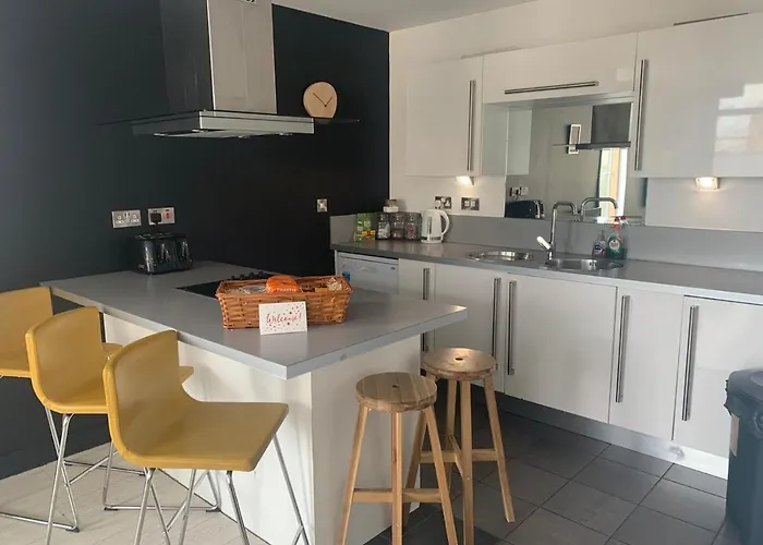 Apartament City Centre Modern 3bed 2bath Penthouse Northern Quarter, Sleeps 10