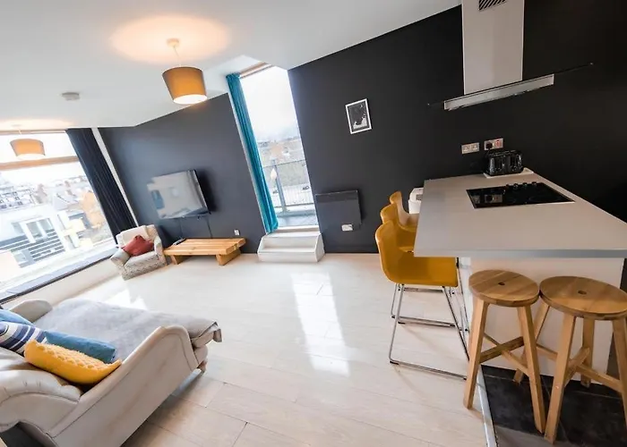 아파트 City Centre Modern 3bed 2bath Penthouse Northern Quarter, Sleeps 10 맨체스터