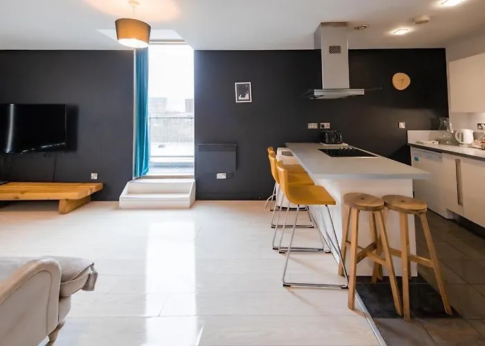 아파트 City Centre Modern 3bed 2bath Penthouse Northern Quarter, Sleeps 10 *