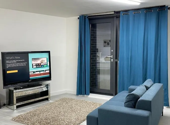 Daire Wharf Premier - Free Private Parking Manchester